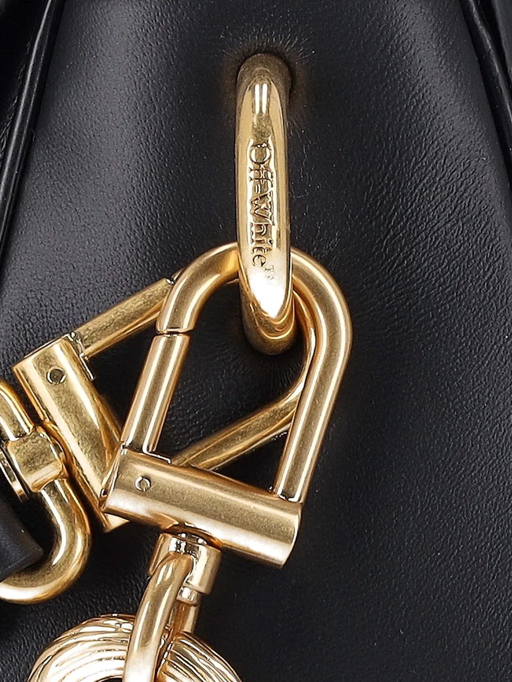 Off-White Burrow Logo Detailed Shoulder Bag