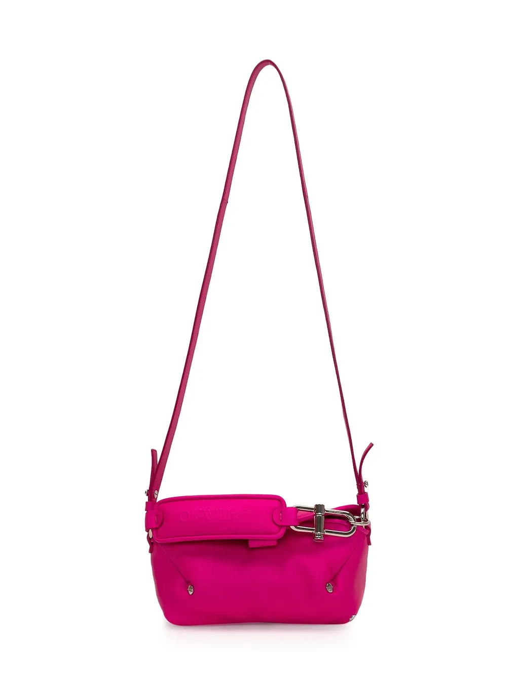 Off-White San Diego Foldover Top Shoulder Bag