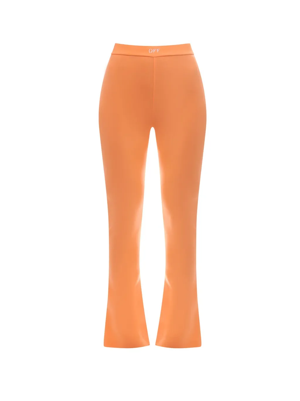Off-White Sleek Logo Printed High Waist Leggings