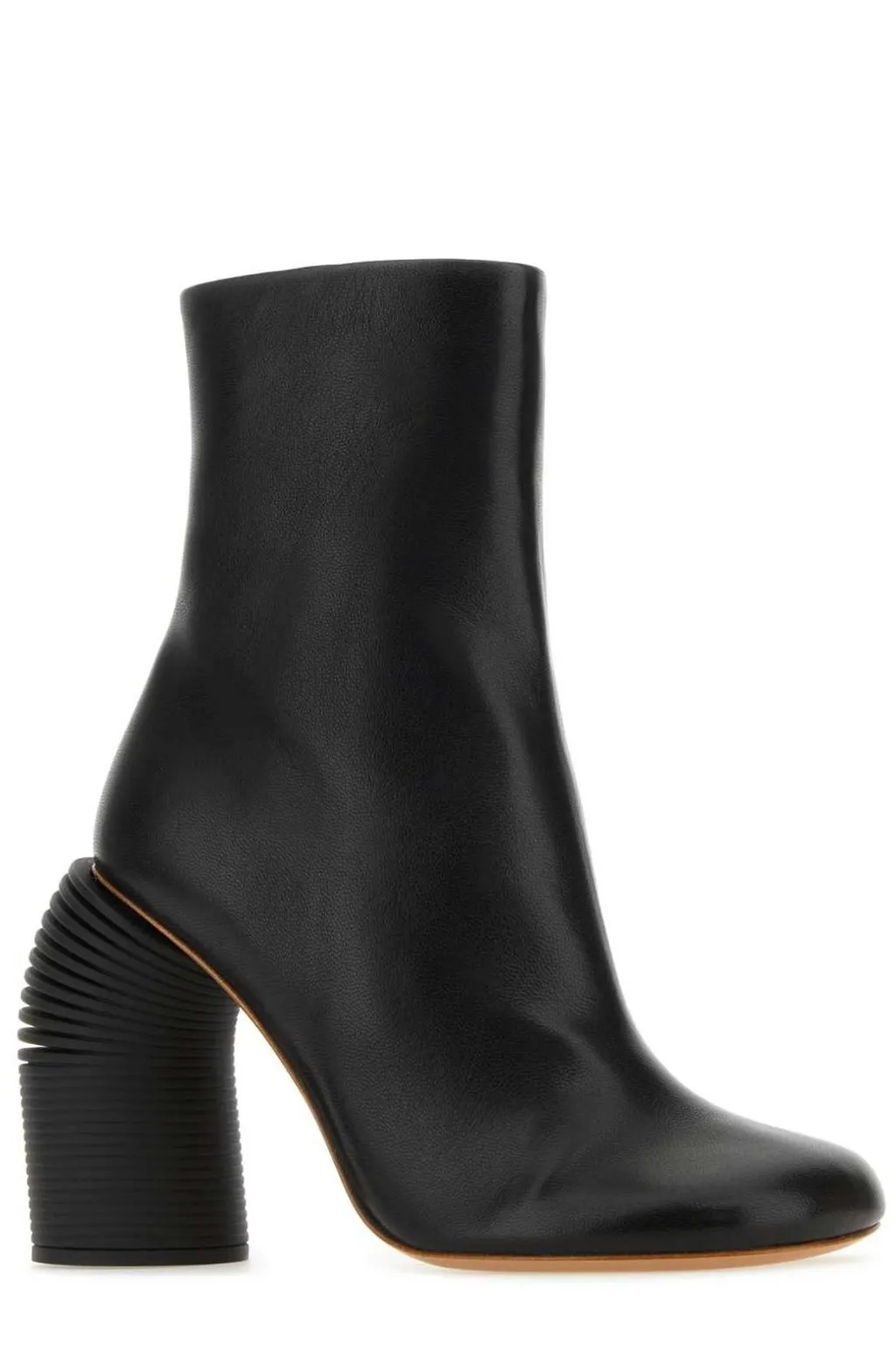 Off-White Tonal Spring Square Toe Boots