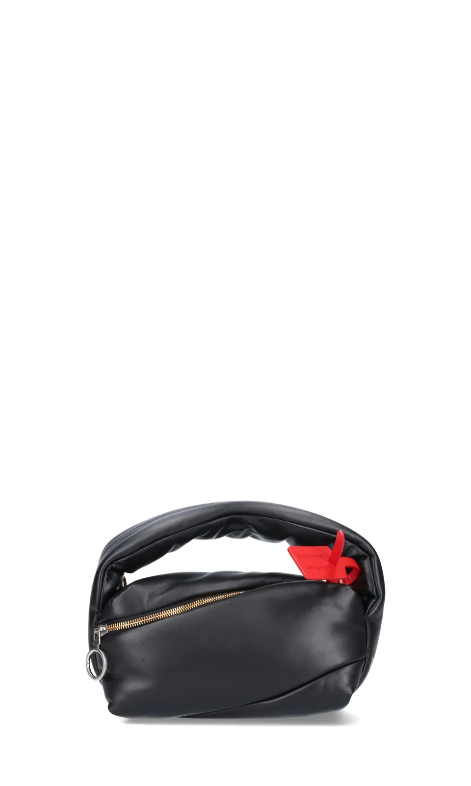 Off-White Pump Padded Strapped Tote Bag