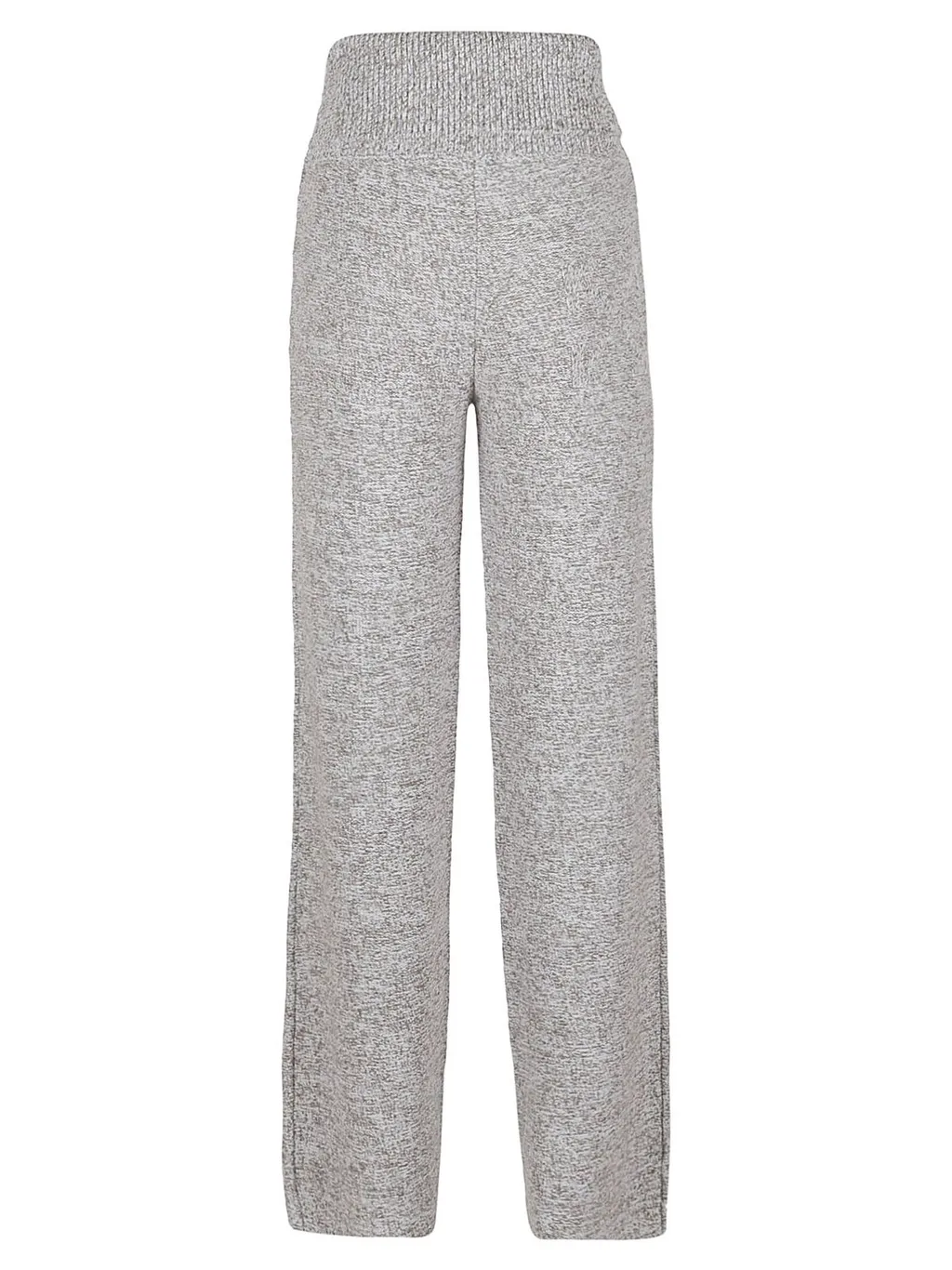 Off-White Ribbed Hem Knitted Pants