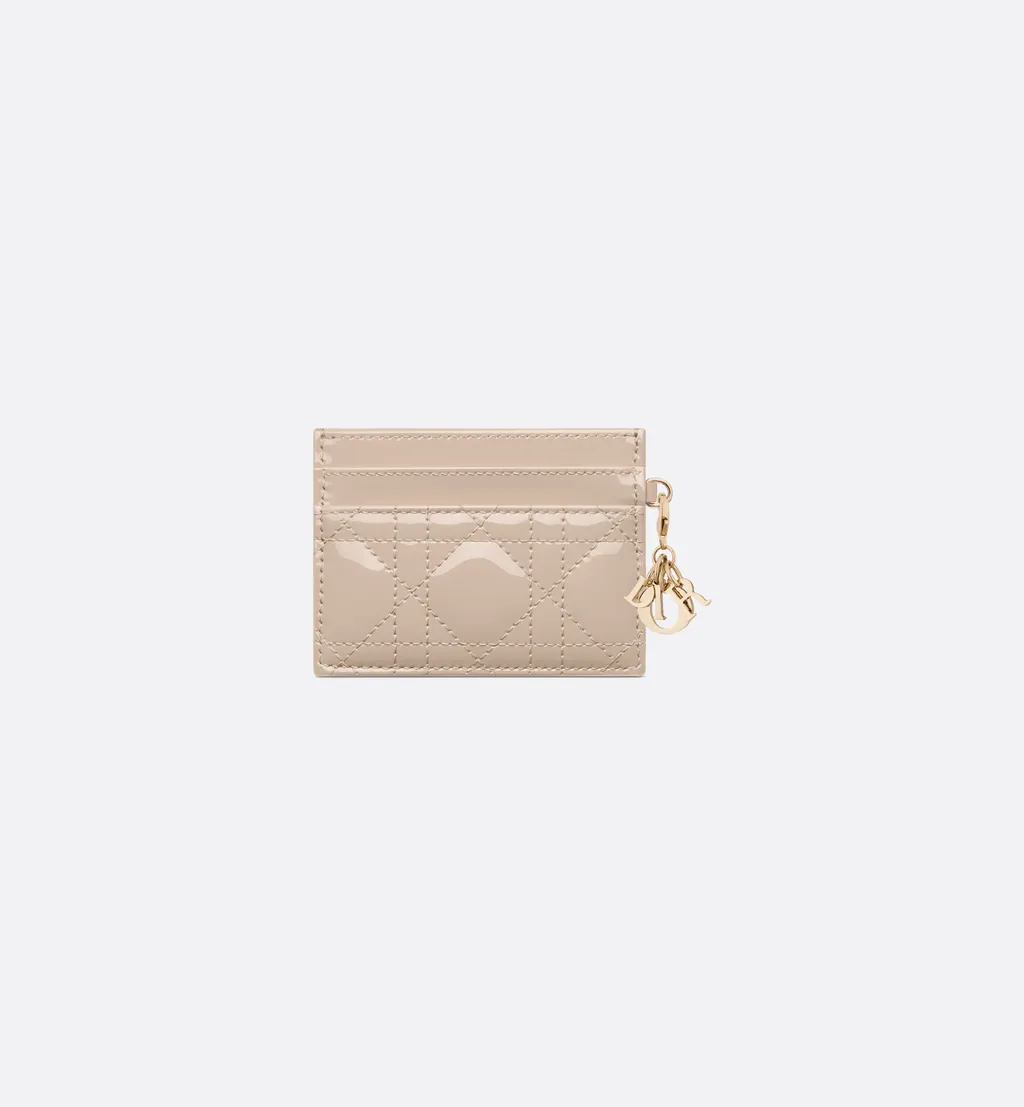 Lady Dior Freesia Card Holder
