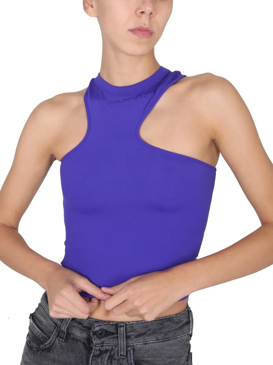 Off-White Logo Detailed Sleeveless Tank Top