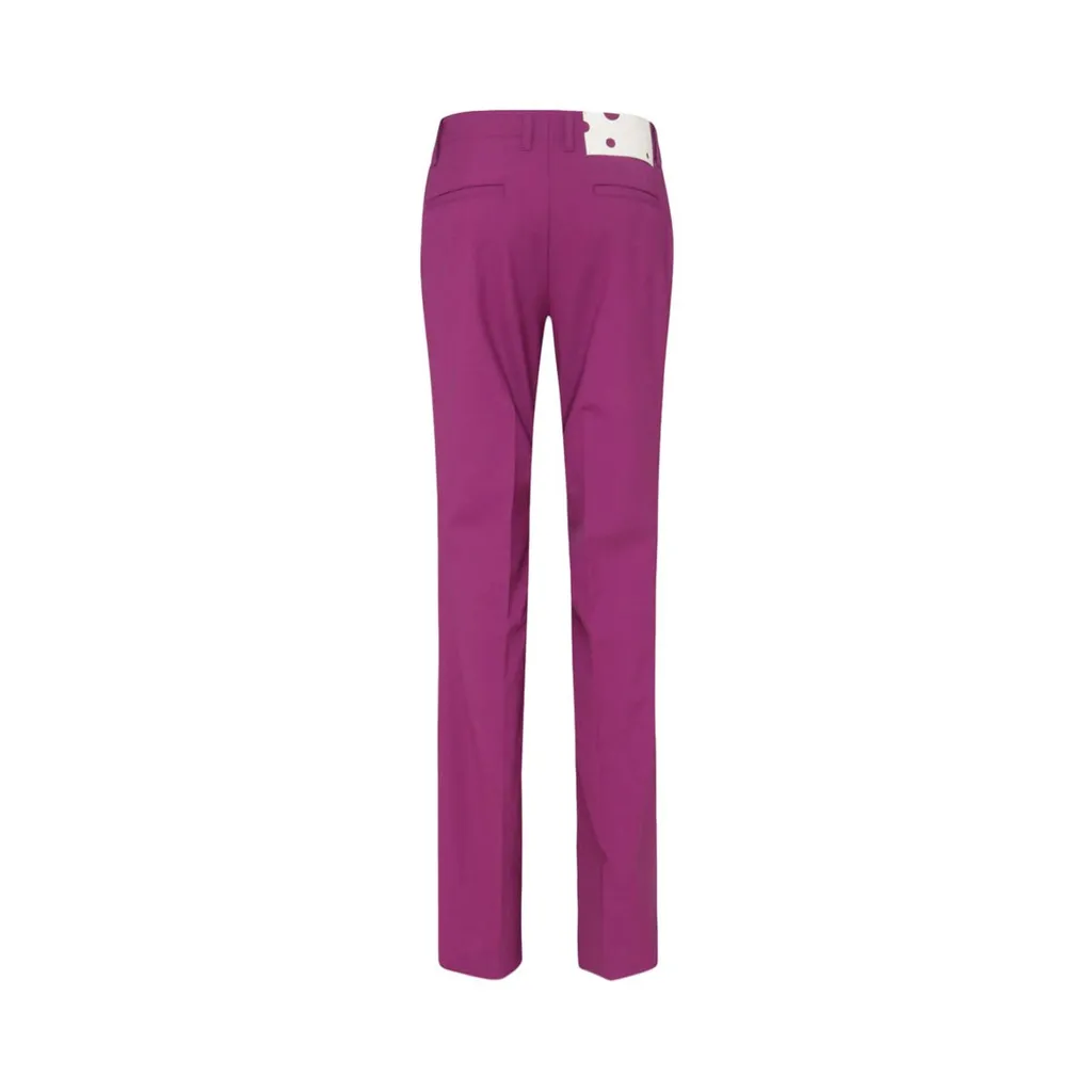 Off-White Logo Patch Flared Trousers