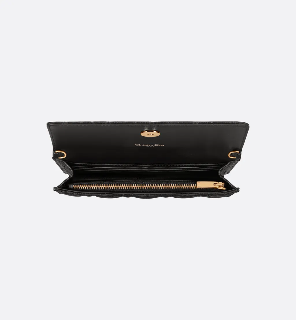 Dior Caro Pouch With Chain