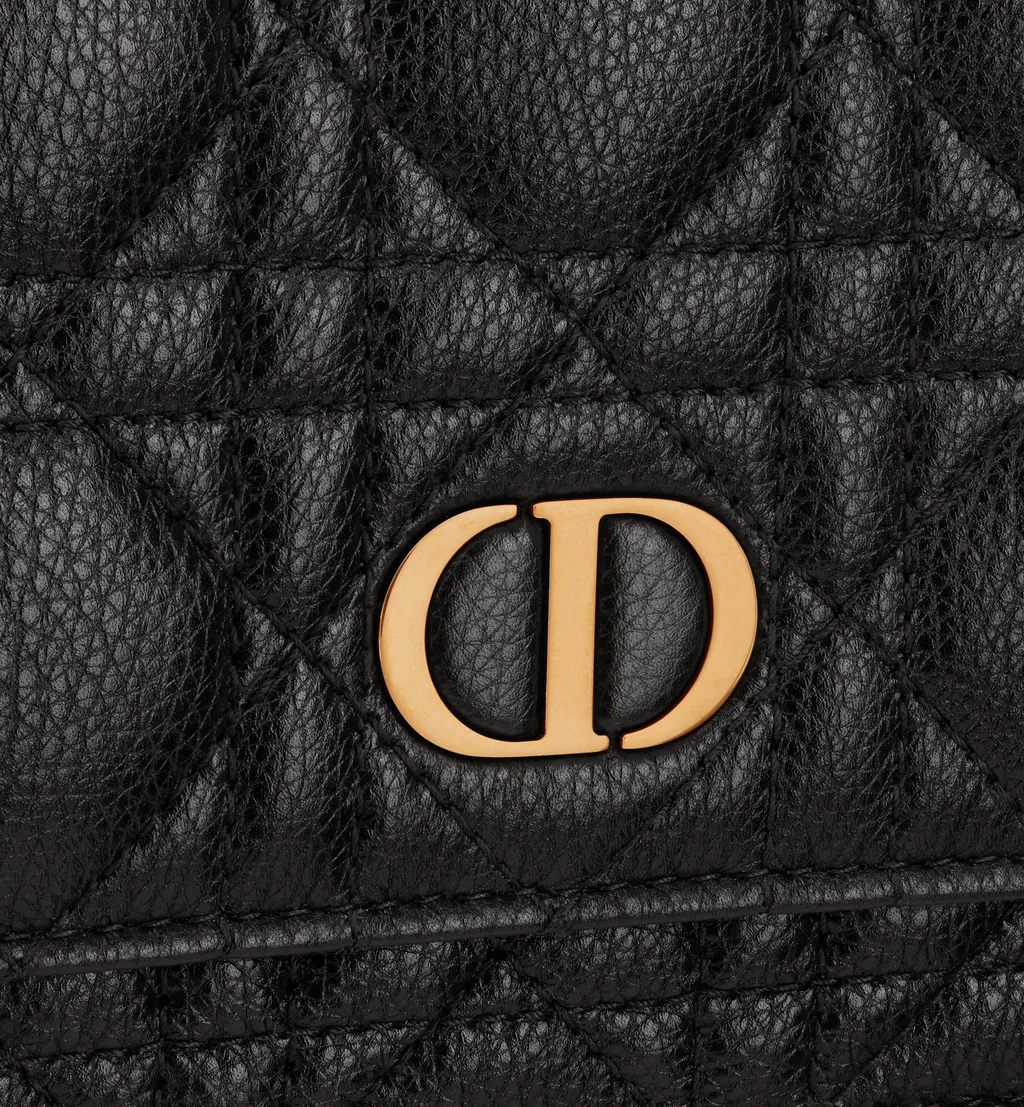 Dior Caro Pouch With Chain