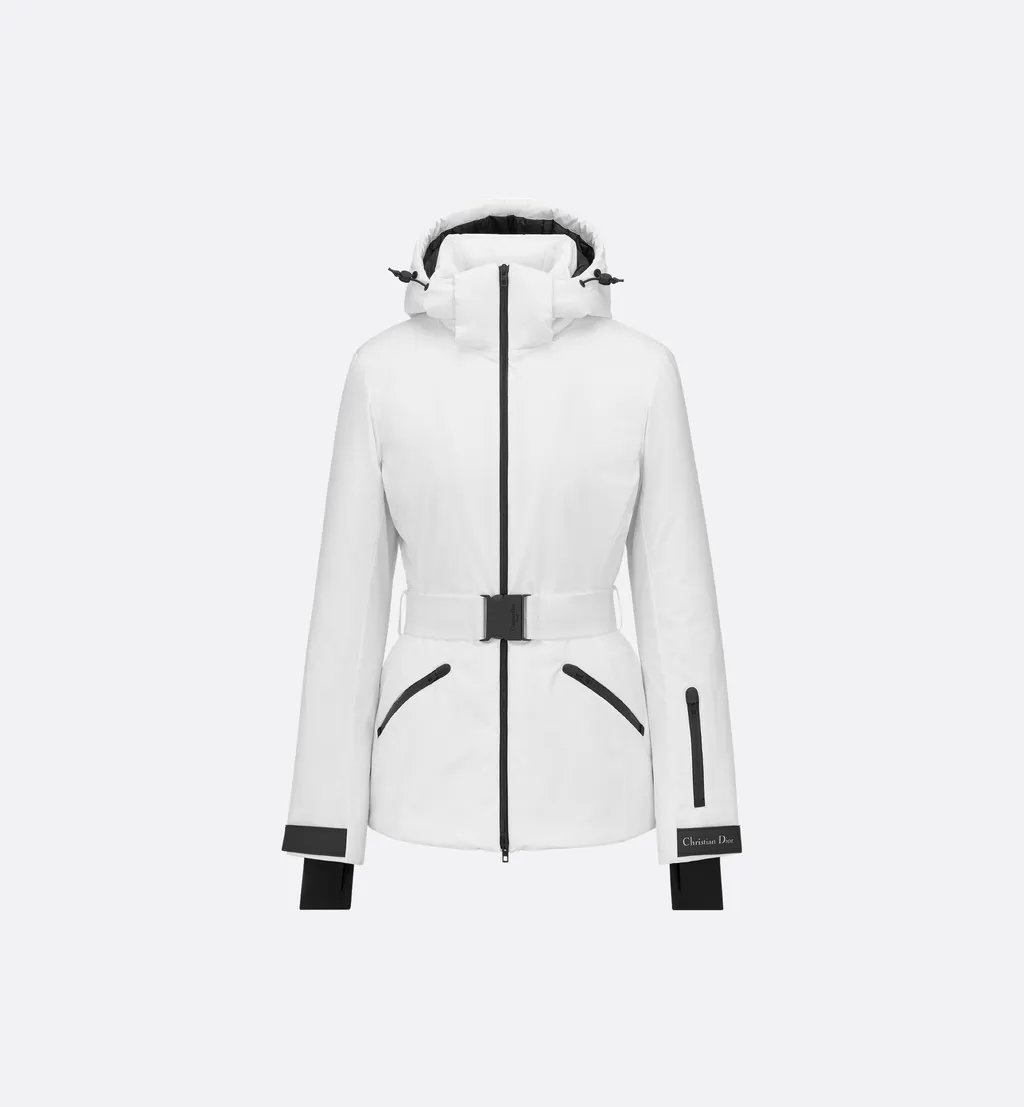 Dioralps Belted Puffer Jacket With Hood
