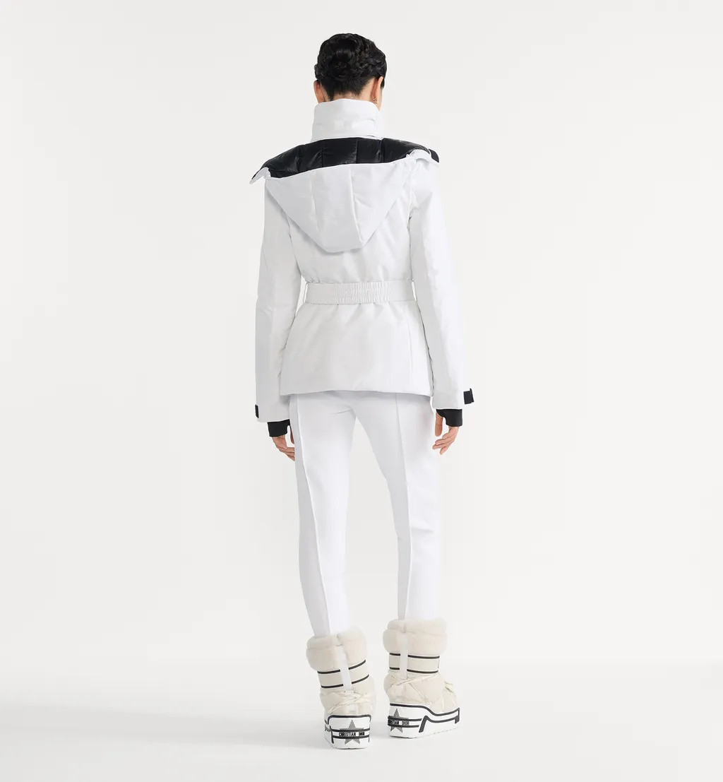 Dioralps Belted Puffer Jacket With Hood