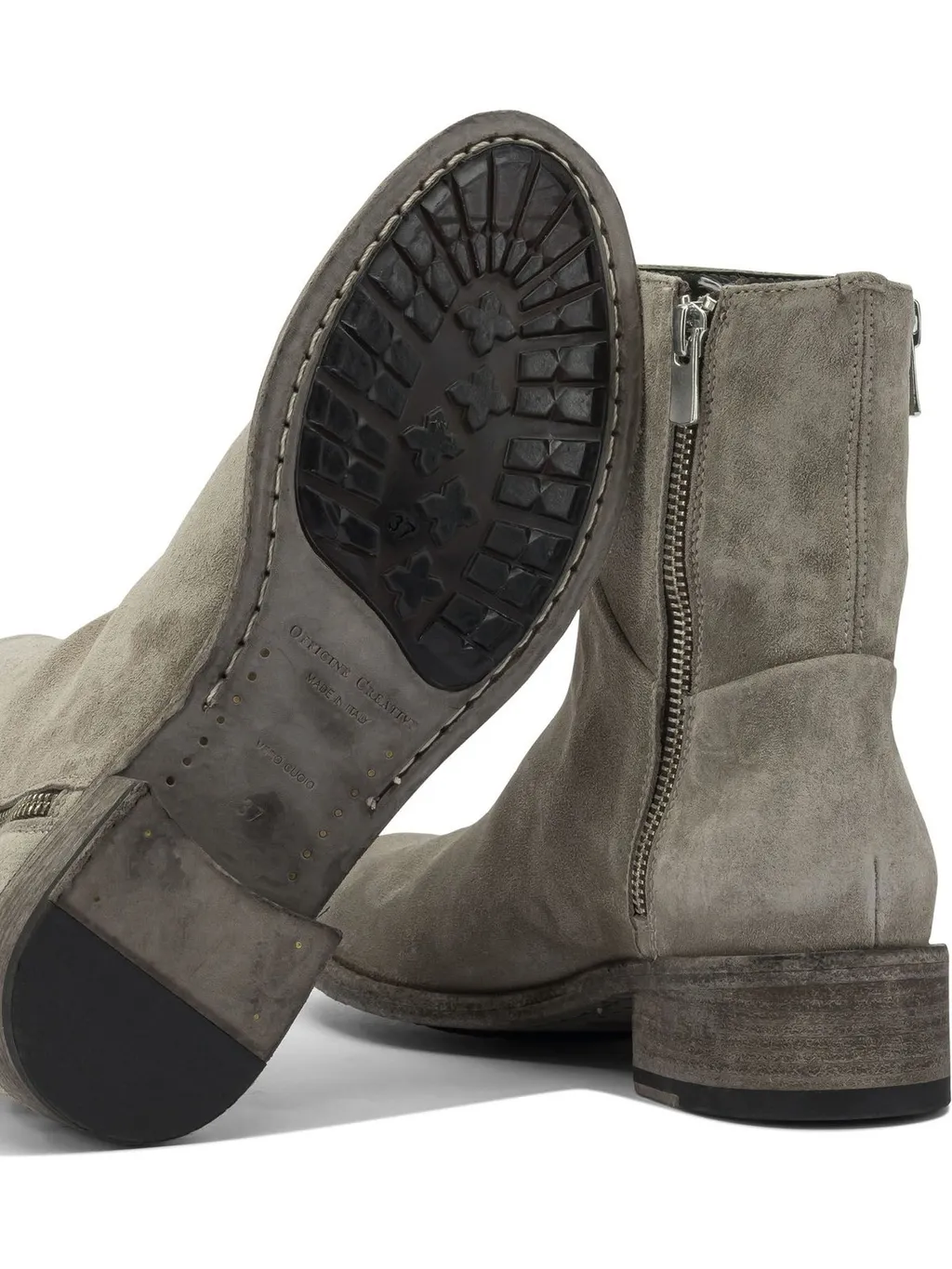 Officine Creative Lison Zippered Ankle Boots
