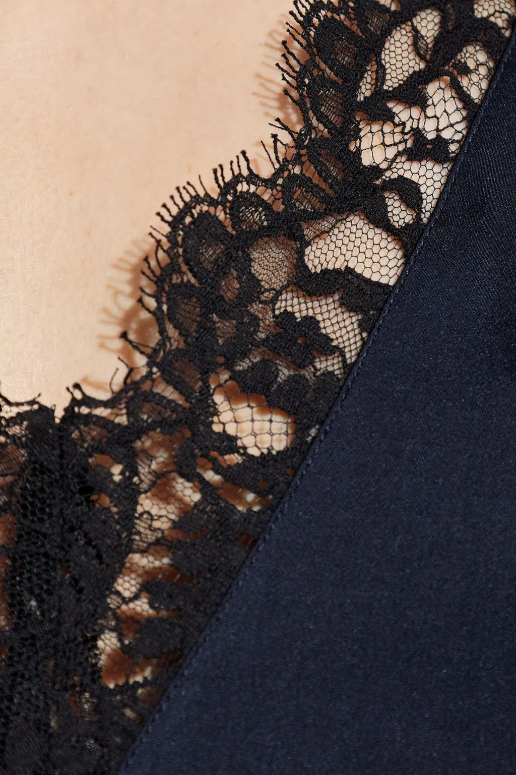 Officine GÉNÉRale Lace-Trim Strappy Dress
