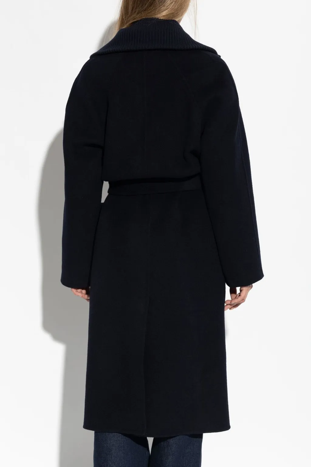Officine GÉNÉRale Belted Wool Coat