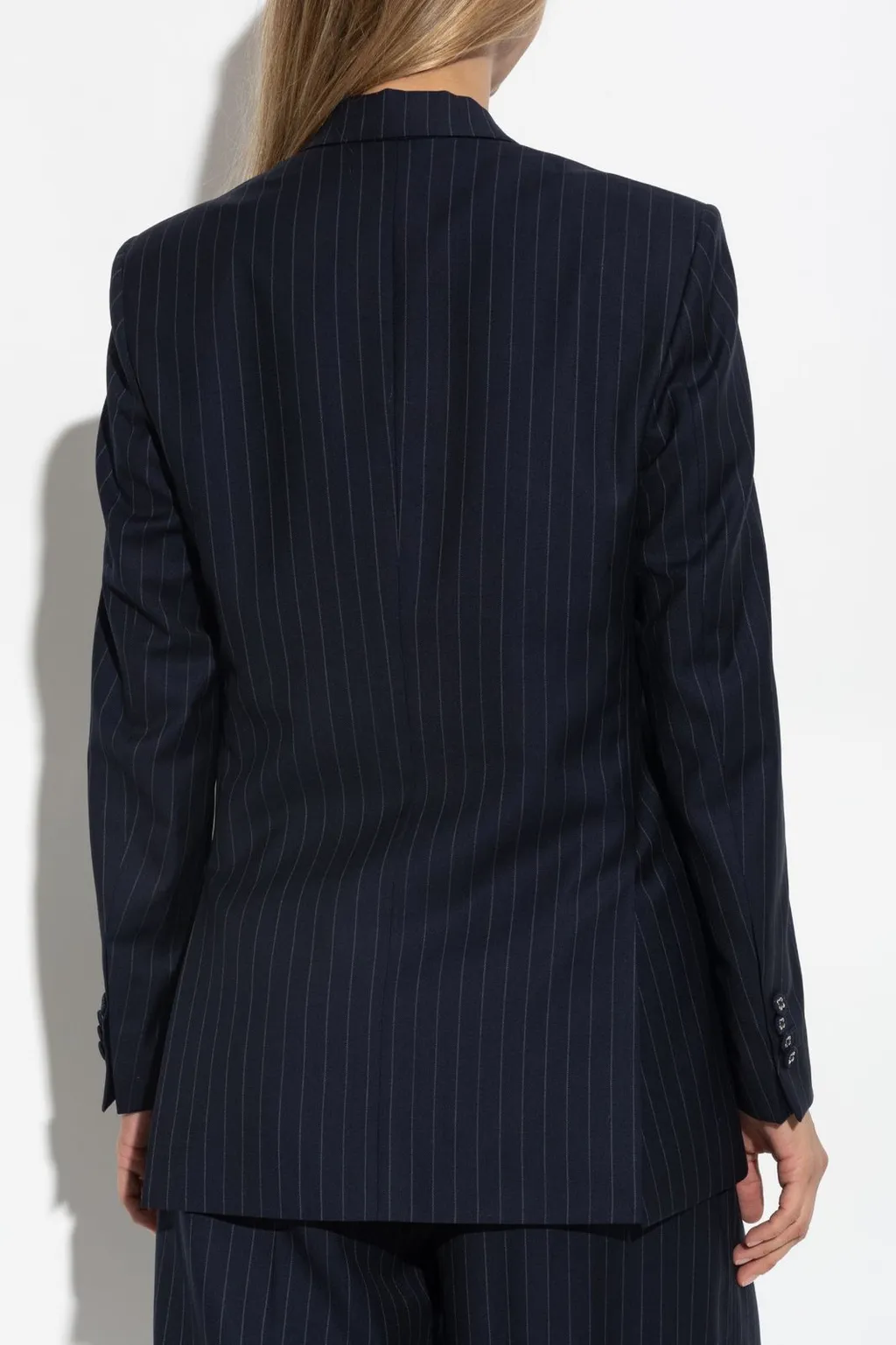 Officine GÉNÉRale Pinstripe Wool Blazer
