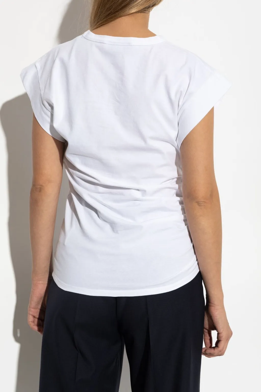 Officine GÉNÉRale Ruched Short Sleeve Top