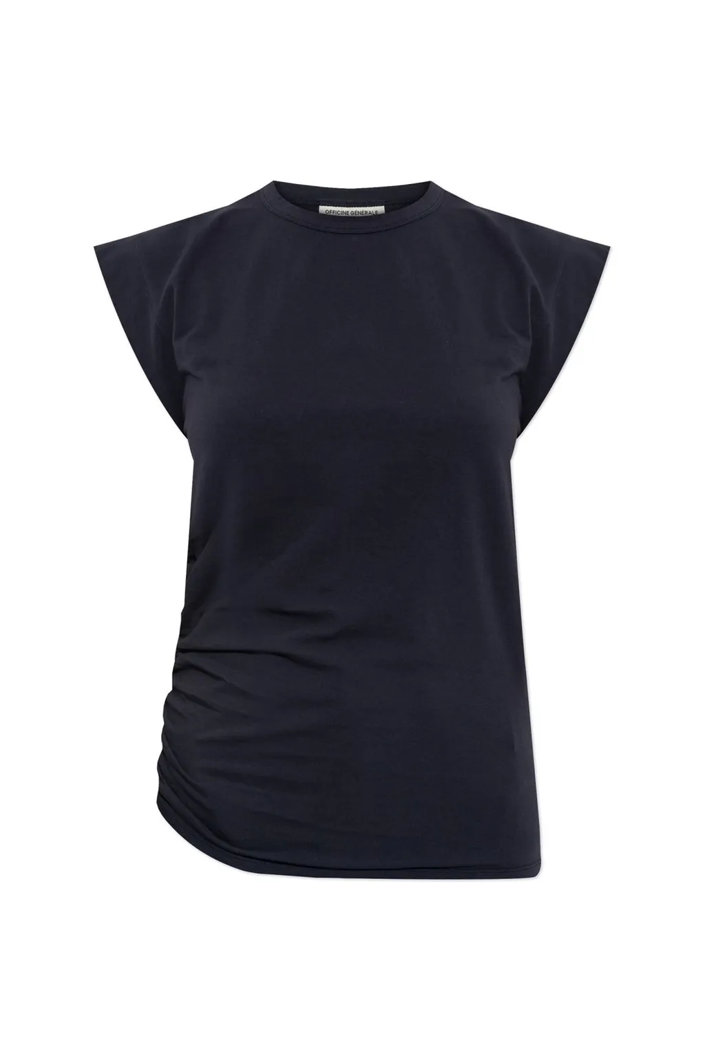 Officine GÉNÉRale Ruched Short Sleeve Top
