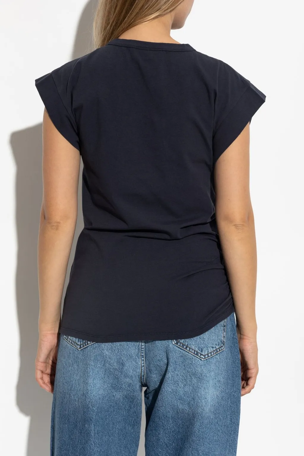 Officine GÉNÉRale Ruched Short Sleeve Top