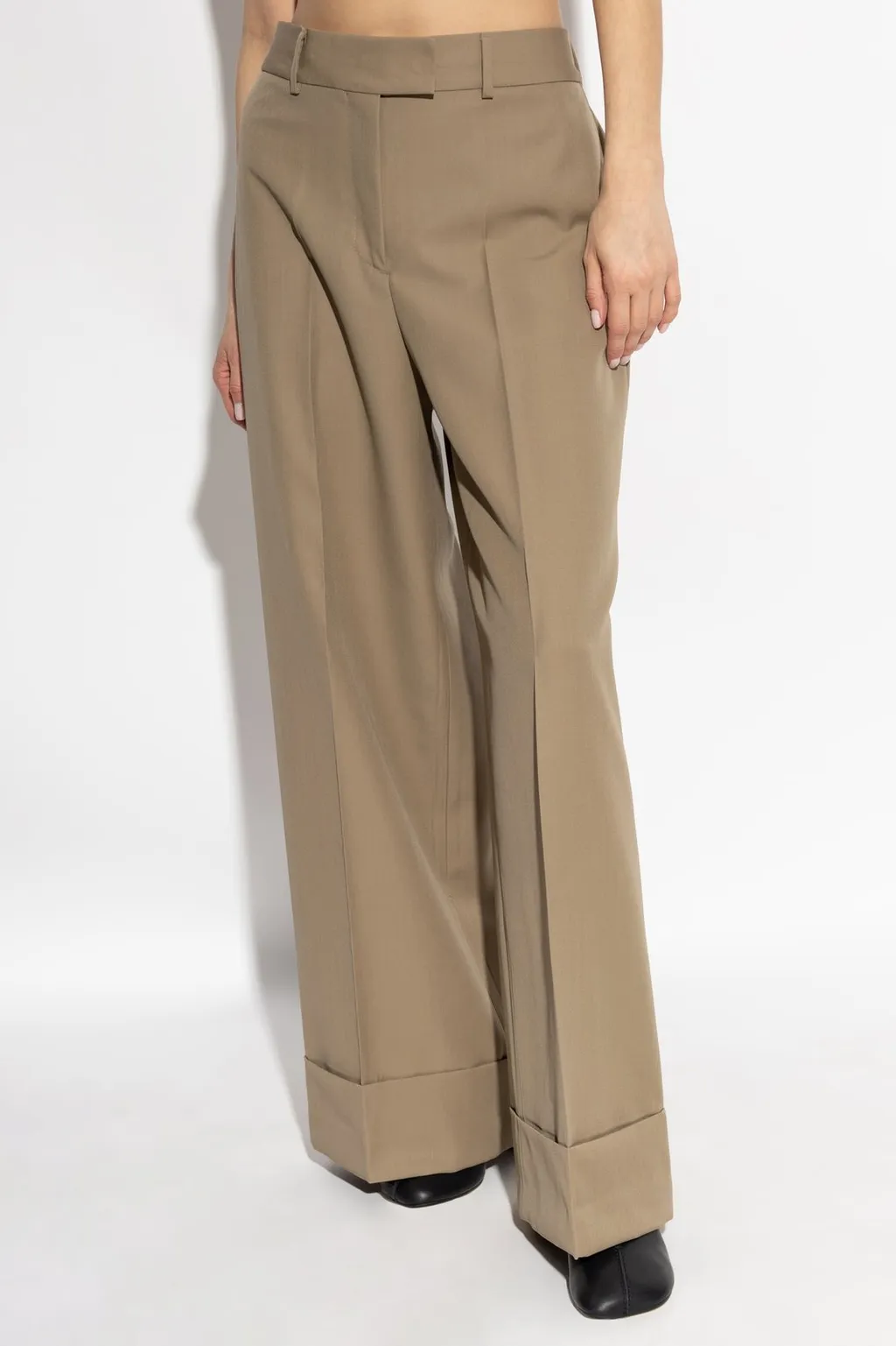 Officine GÉNÉRale Tailored Wide-Leg Pants