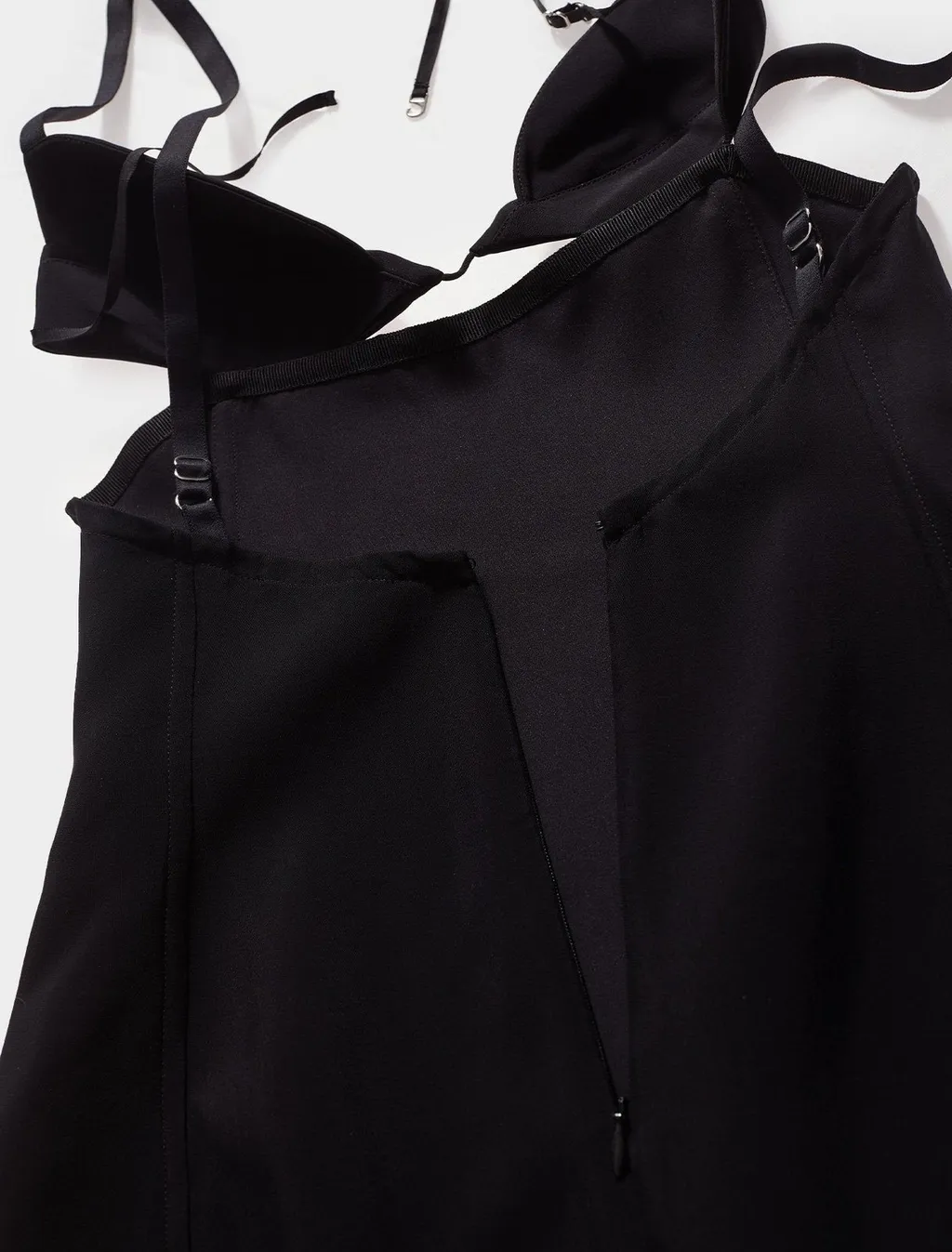 Nensi Dojaka Fitted Mini Dress With Pockets