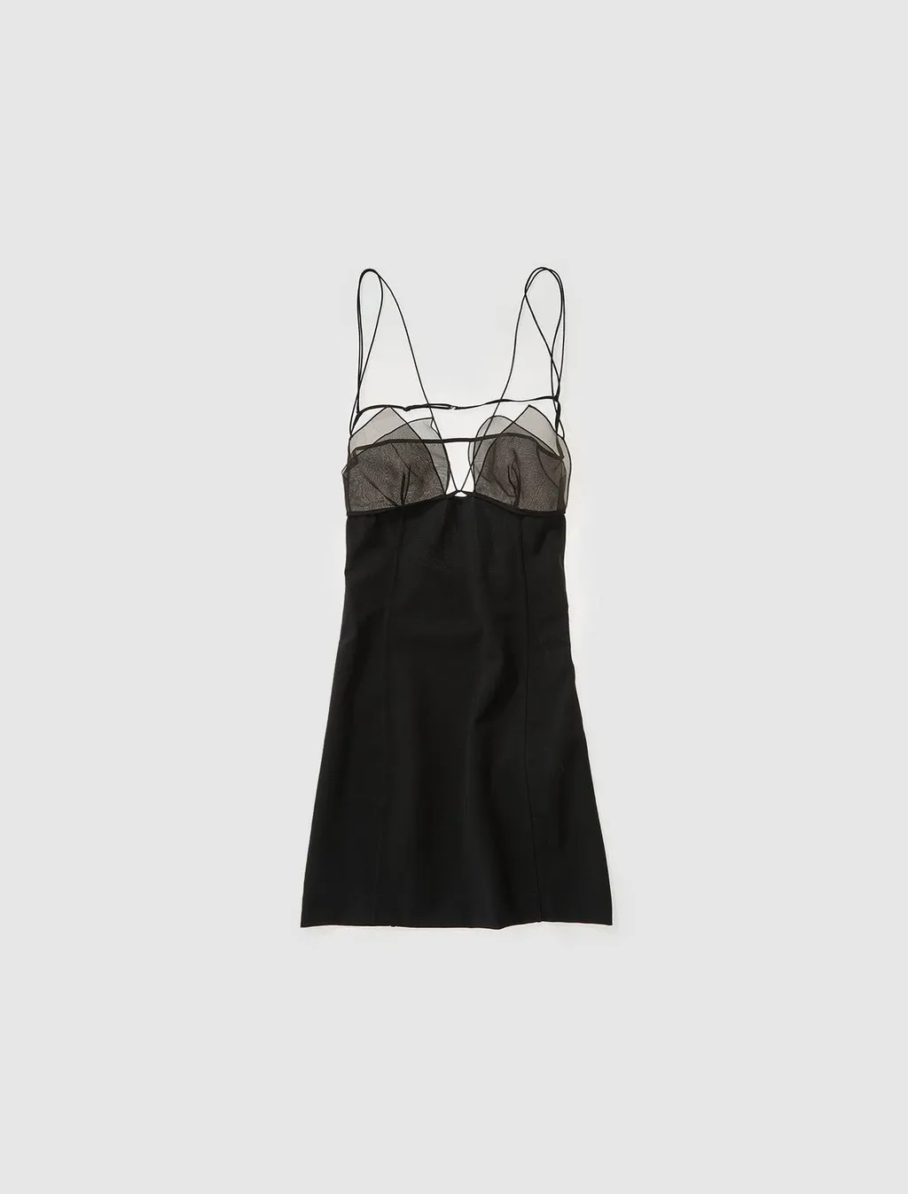 Nensi Dojaka Triple Organza Fitted Mini Dress