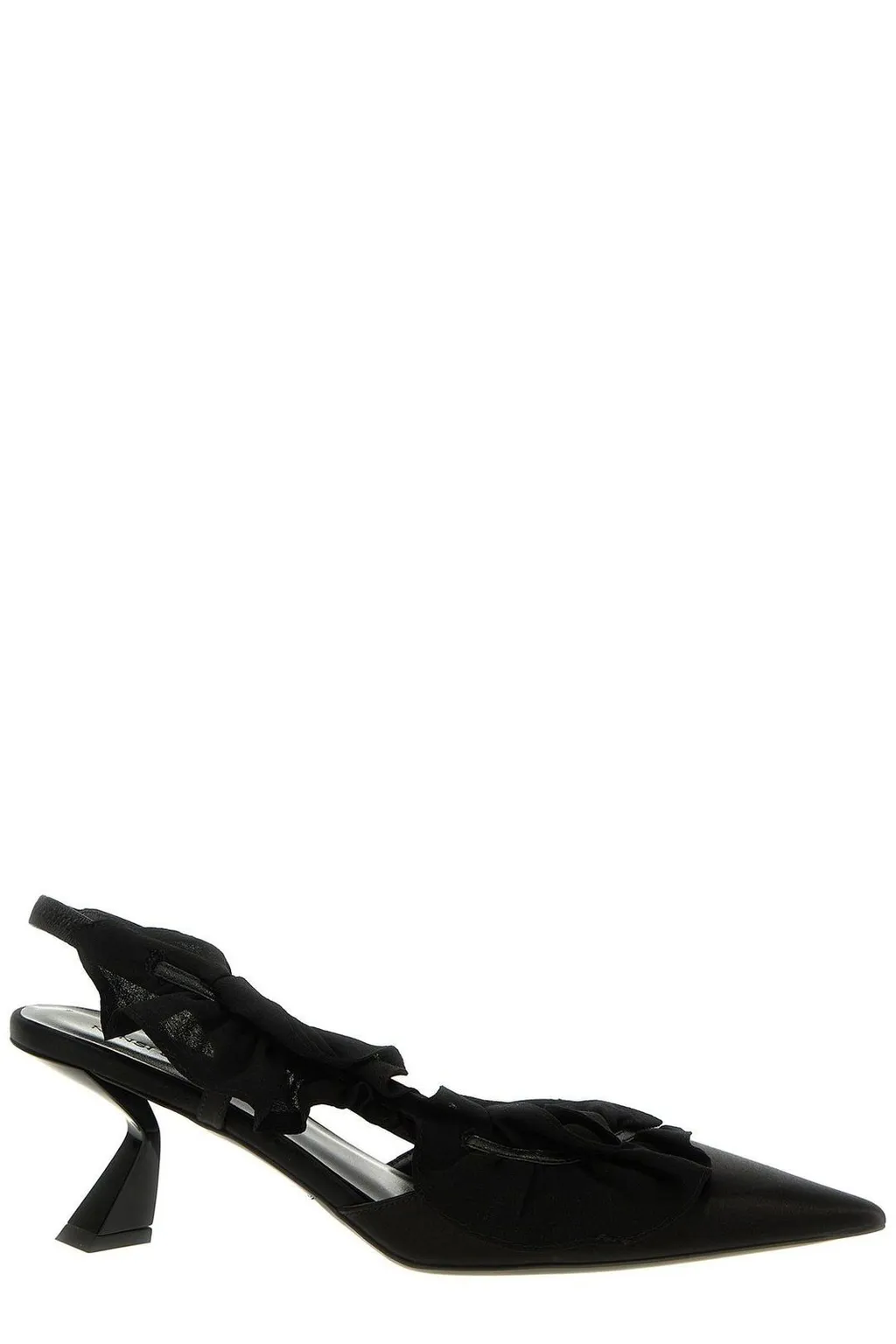 Nensi Dojaka Ruffled Slingback Pumps