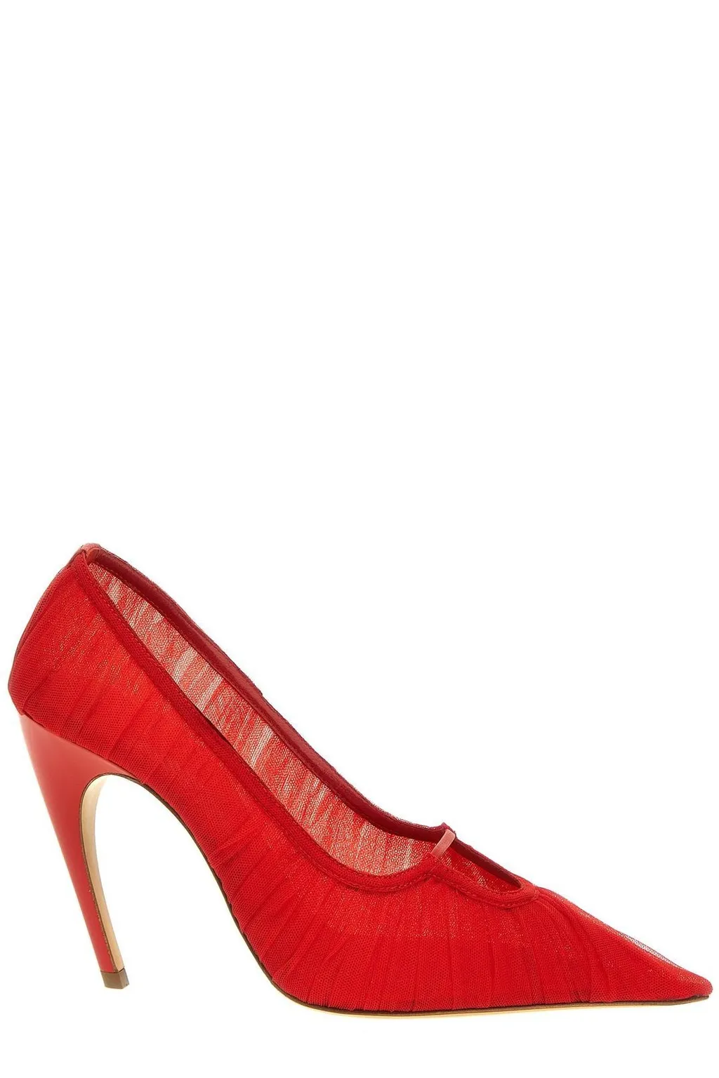 Nensi Dojaka Tulle Cut-Out Pumps