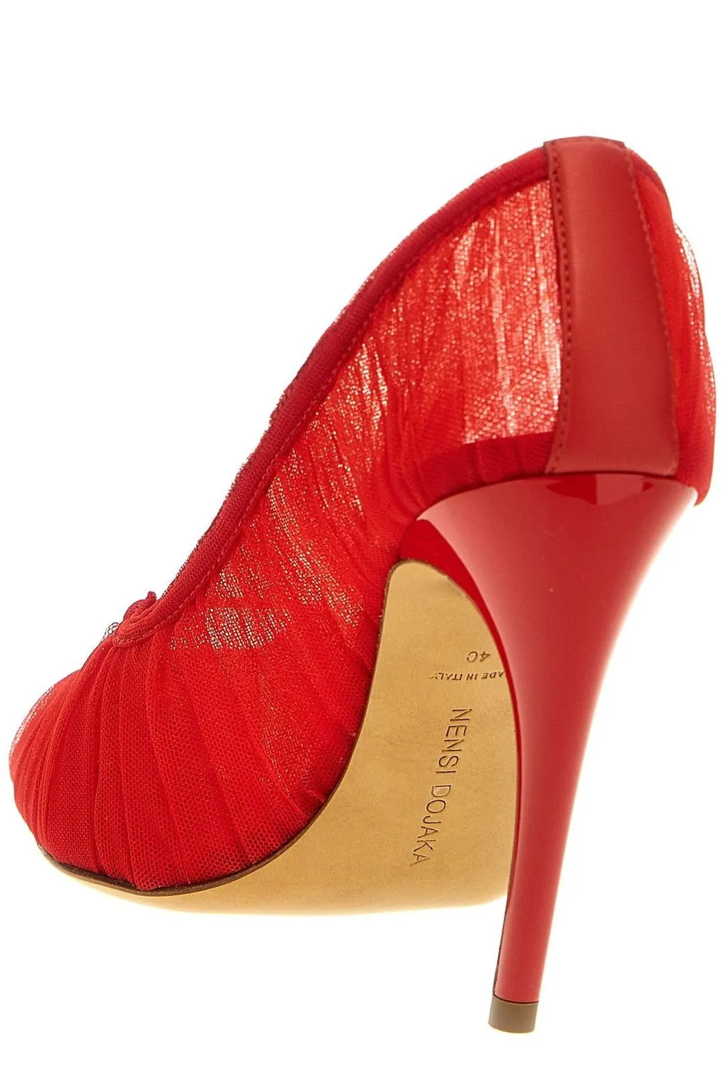 Nensi Dojaka Tulle Cut-Out Pumps