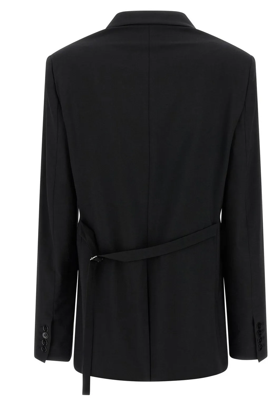 Nensi Dojaka Belted Blazer Jacket