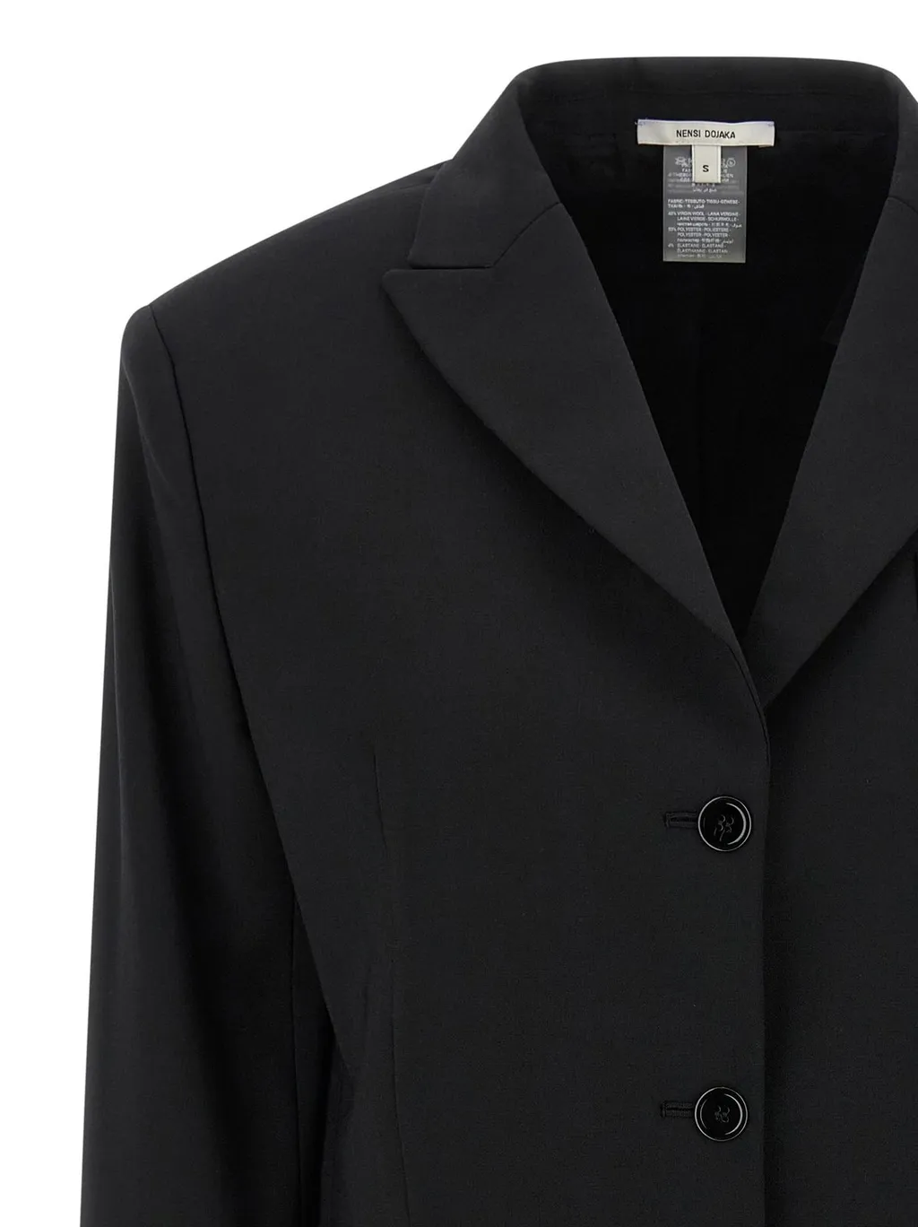 Nensi Dojaka Belted Blazer Jacket