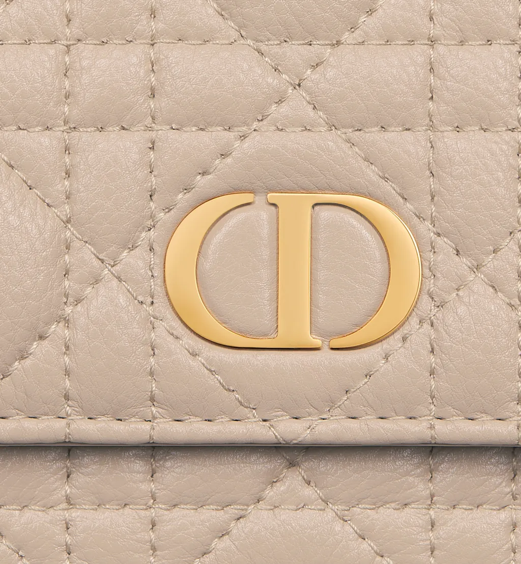Dior Caro Pouch With Chain