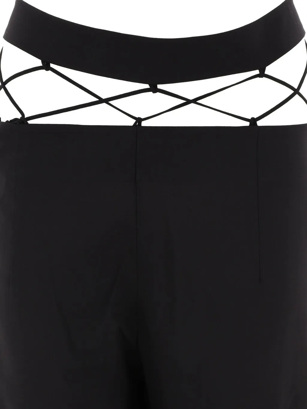 Nensi Dojaka Crisscross Waist Pants