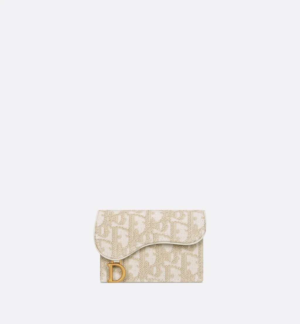 Saddle Bloom Card Holder