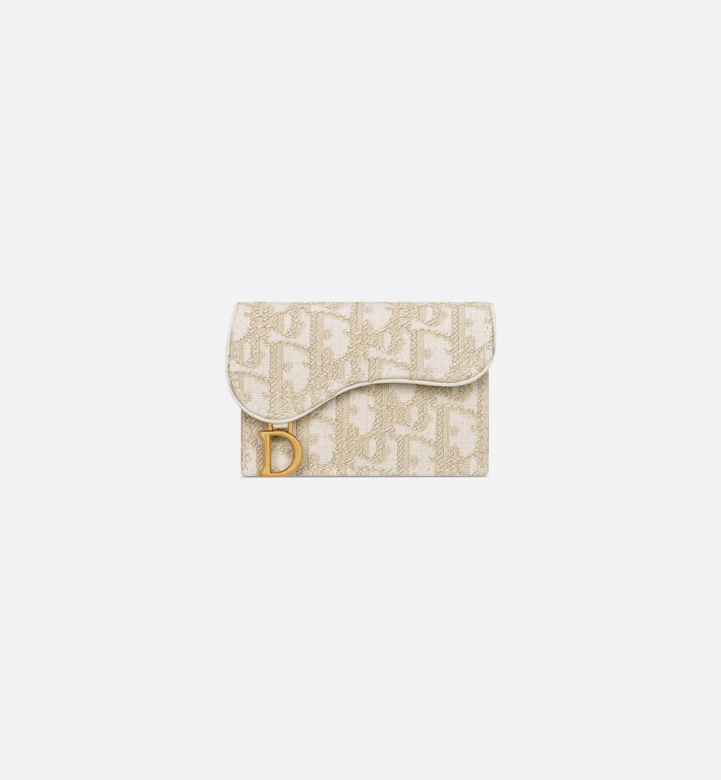 Saddle Bloom Card Holder