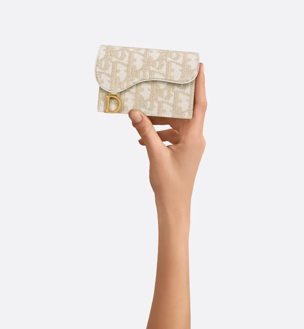 Saddle Bloom Card Holder