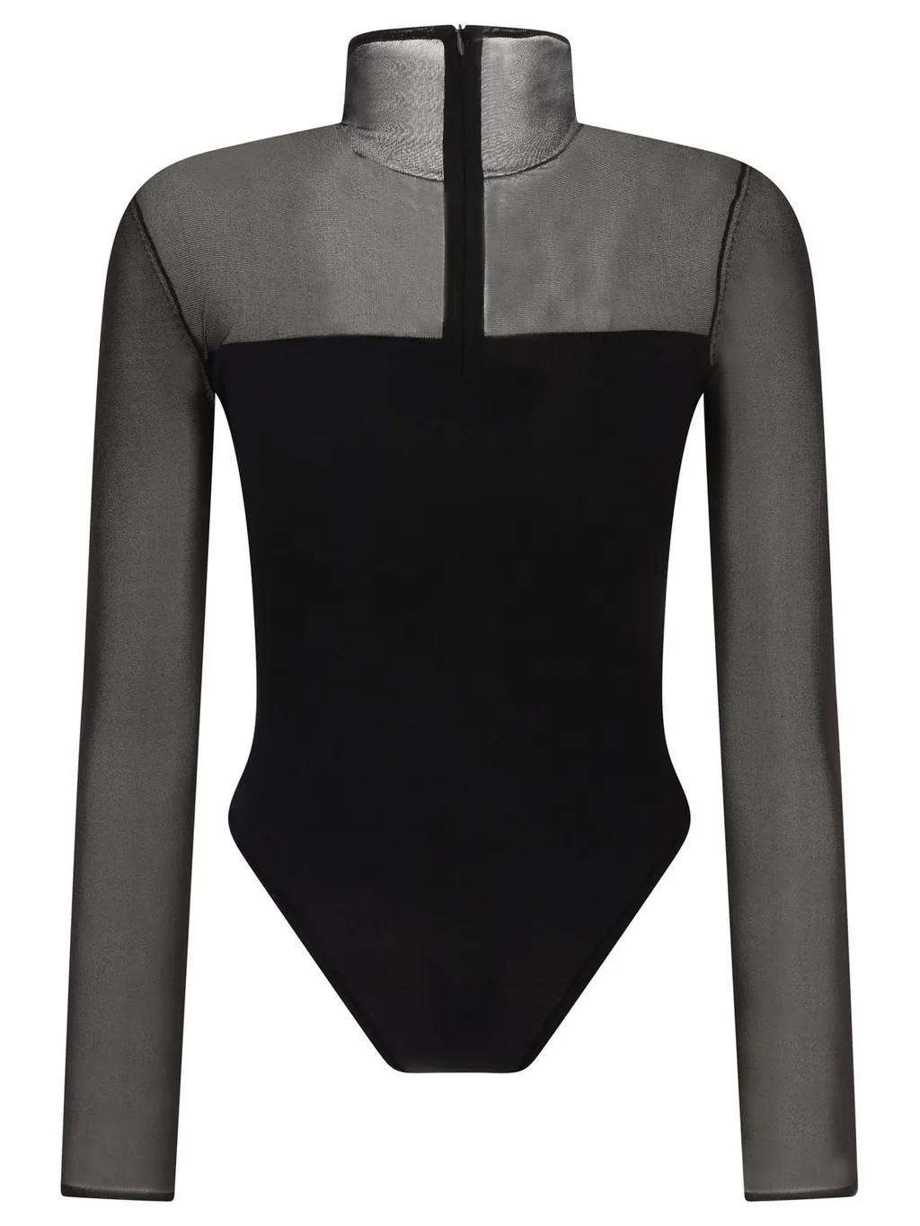 Nensi Dojaka Asymmetric Line Bodysuit Top