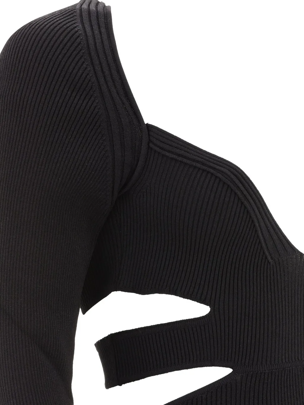 Nensi Dojaka Ribbed Knit Top