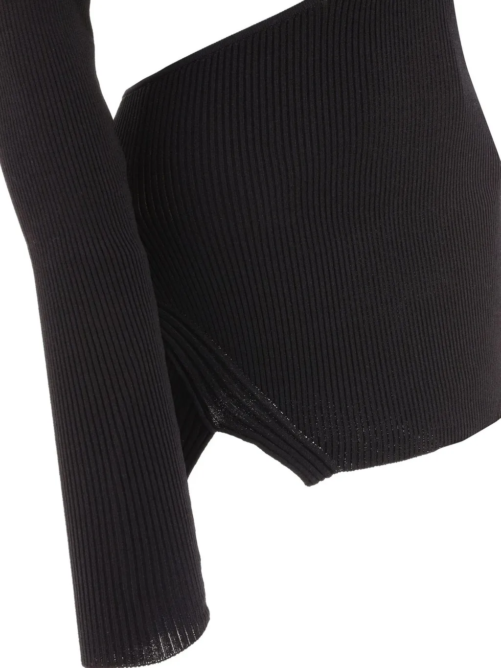 Nensi Dojaka Ribbed Knit Top