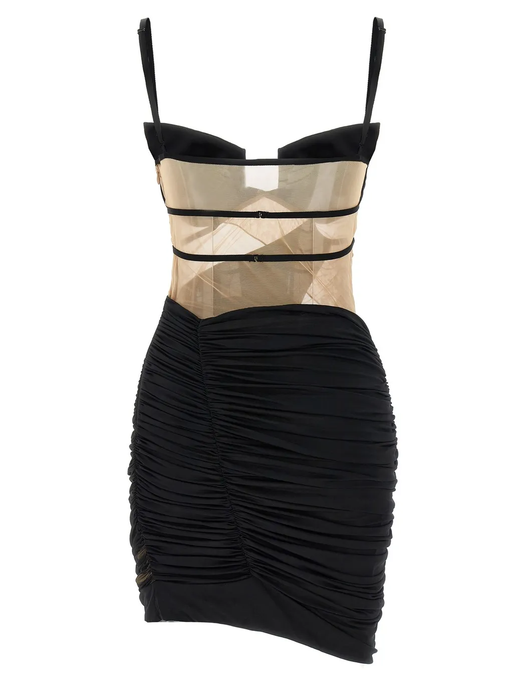 Nensi Dojaka Draped Mini Dress