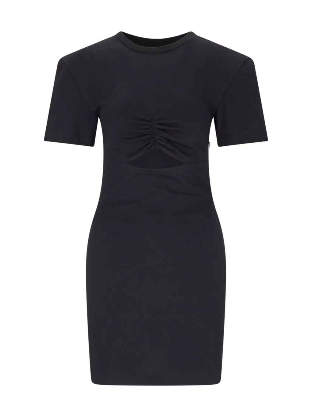 Nensi Dojaka Cut-Out Gathered Mini Dress