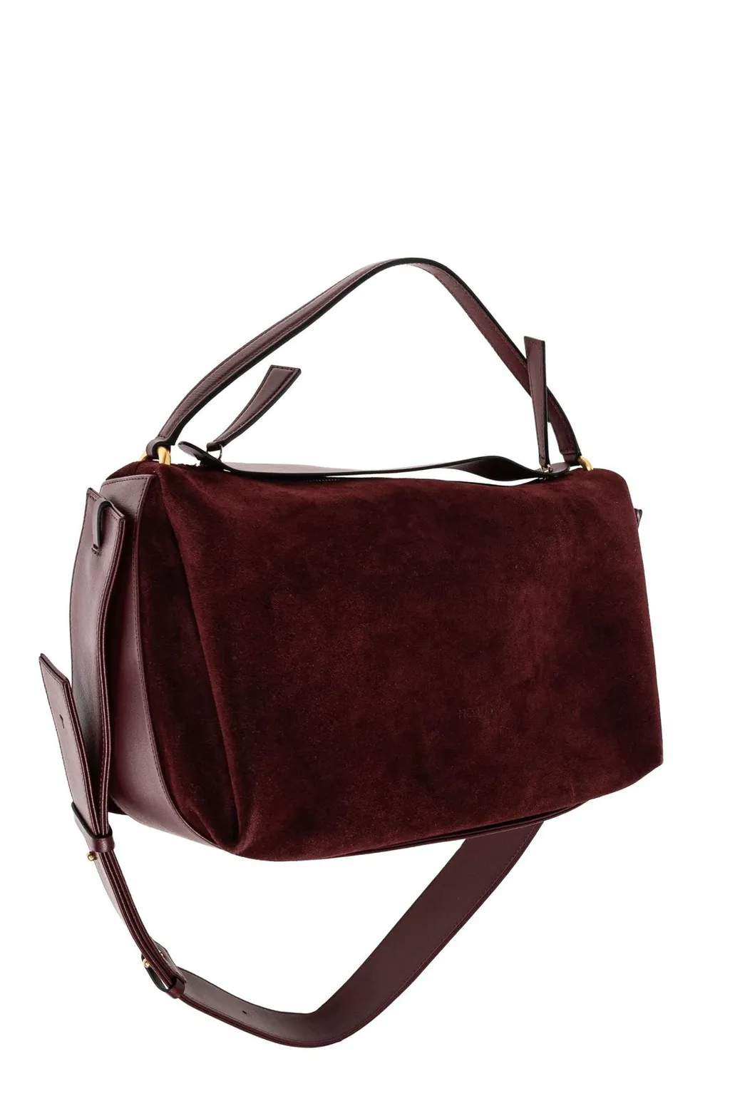 Neous Scorpius Suede Shoulder Bag