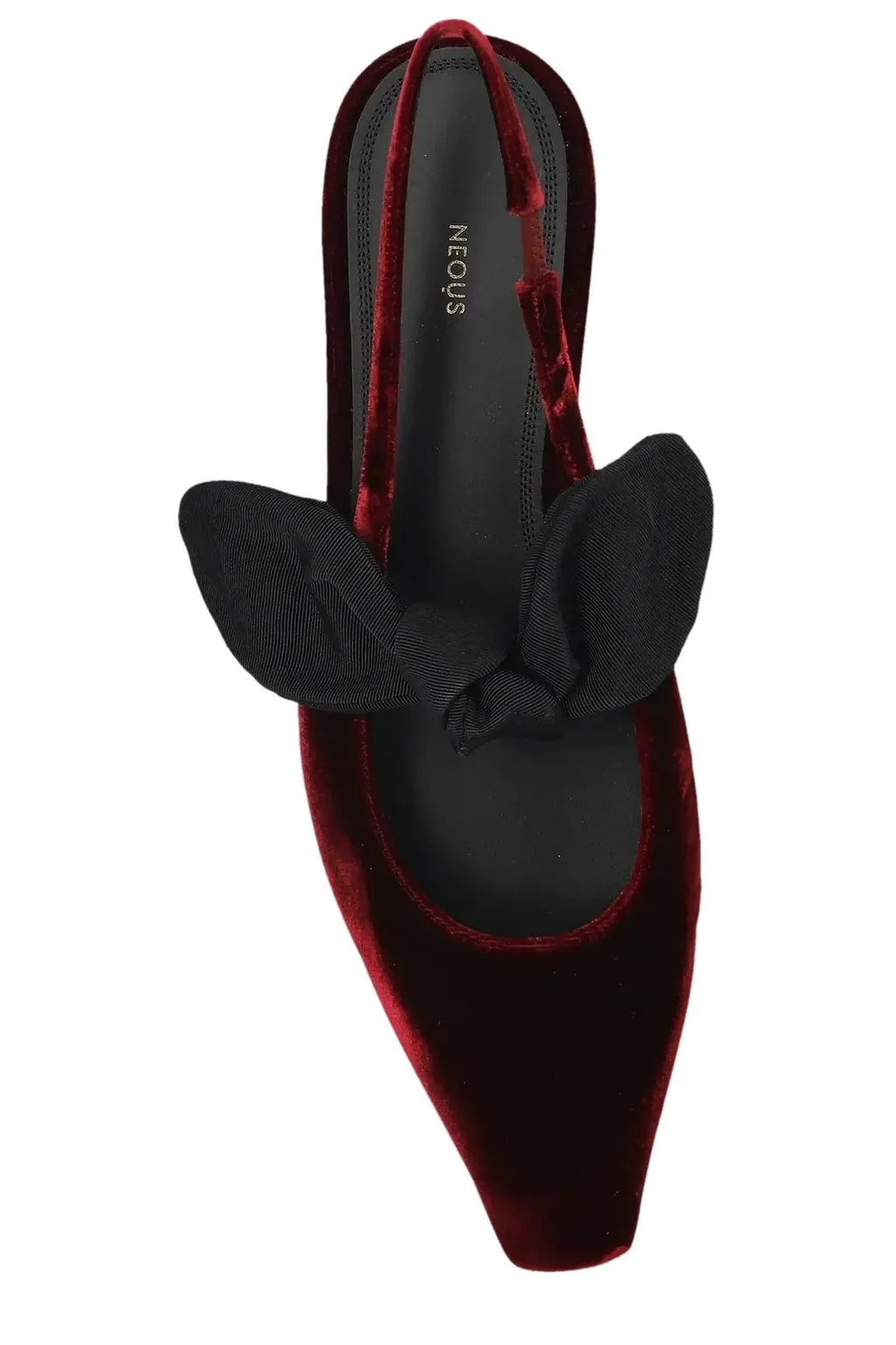 Neous Uba Bow-Detail Flat Shoes