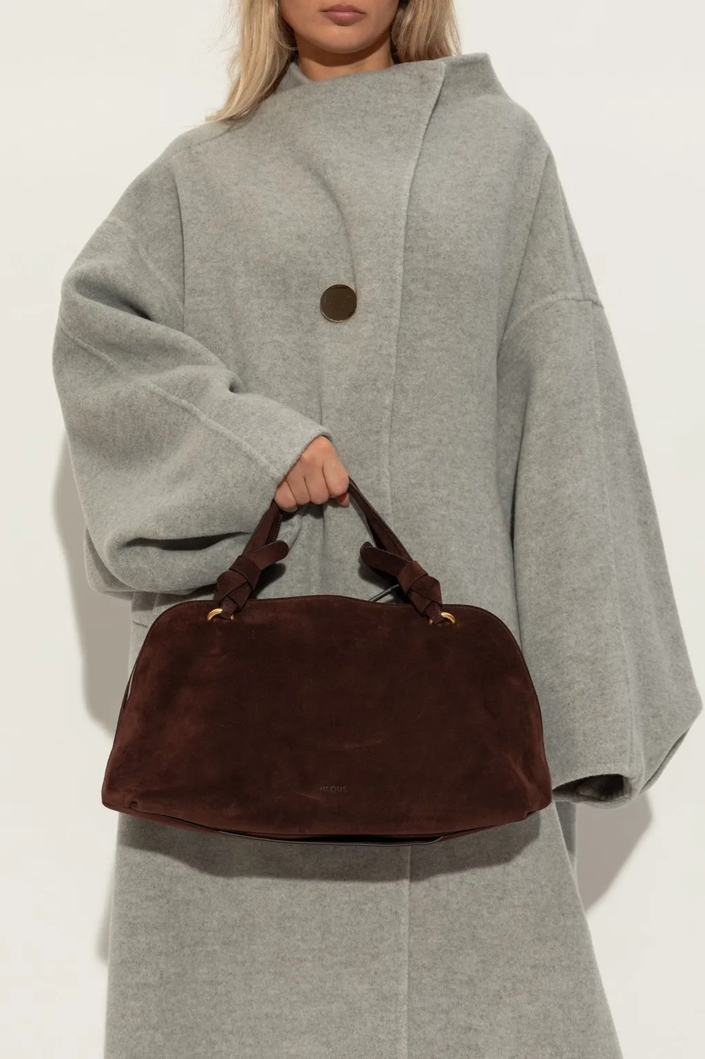 Neous Aries Suede Tote Bag