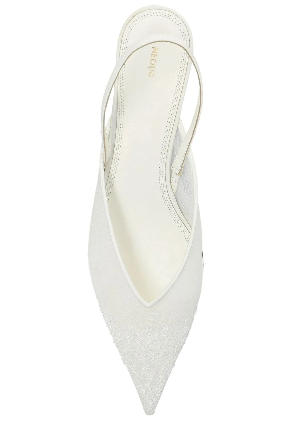 Neous Irena Lace Slingback Pumps