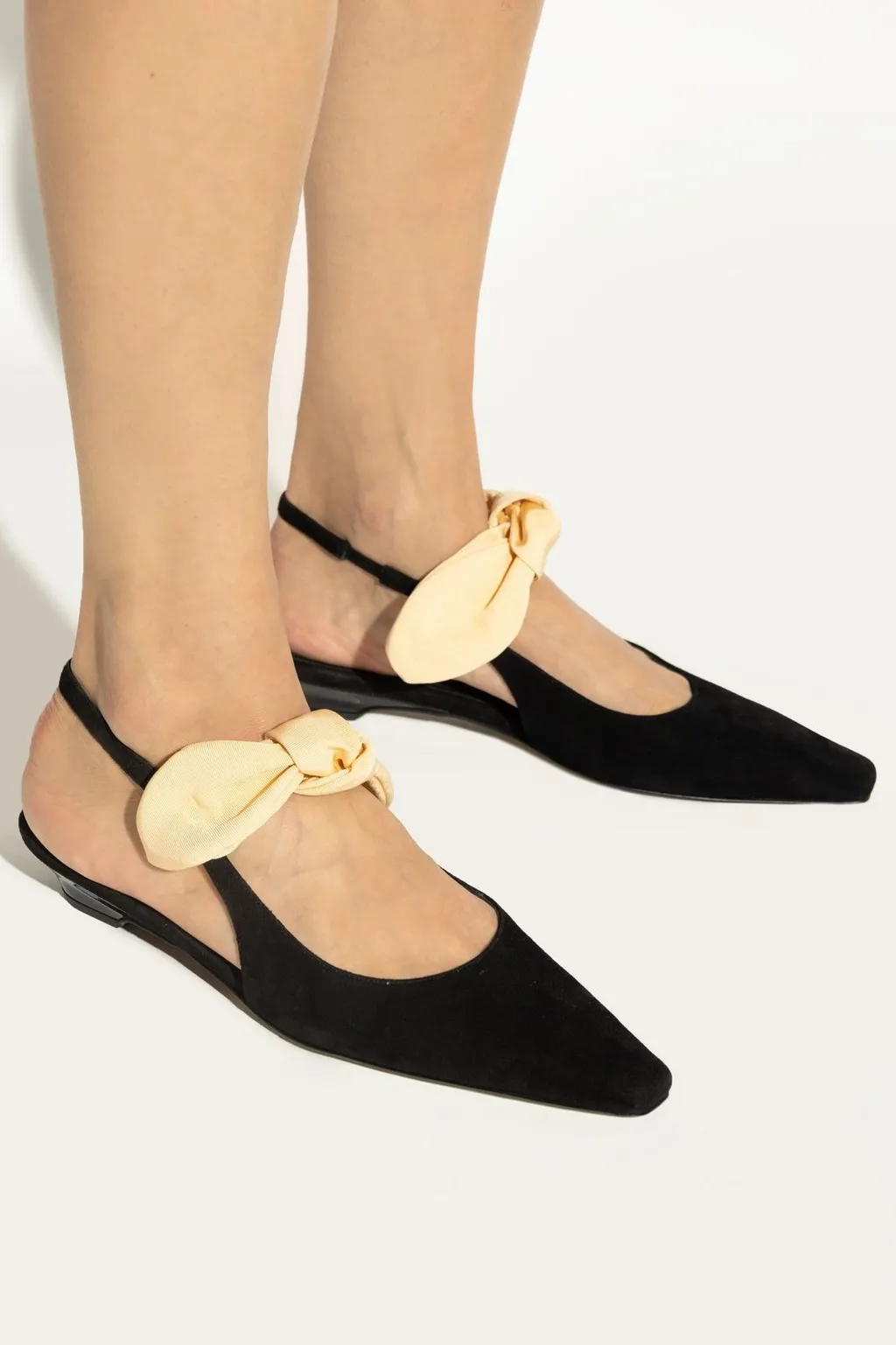 Neous Uba Bow-Detail Flat Shoes