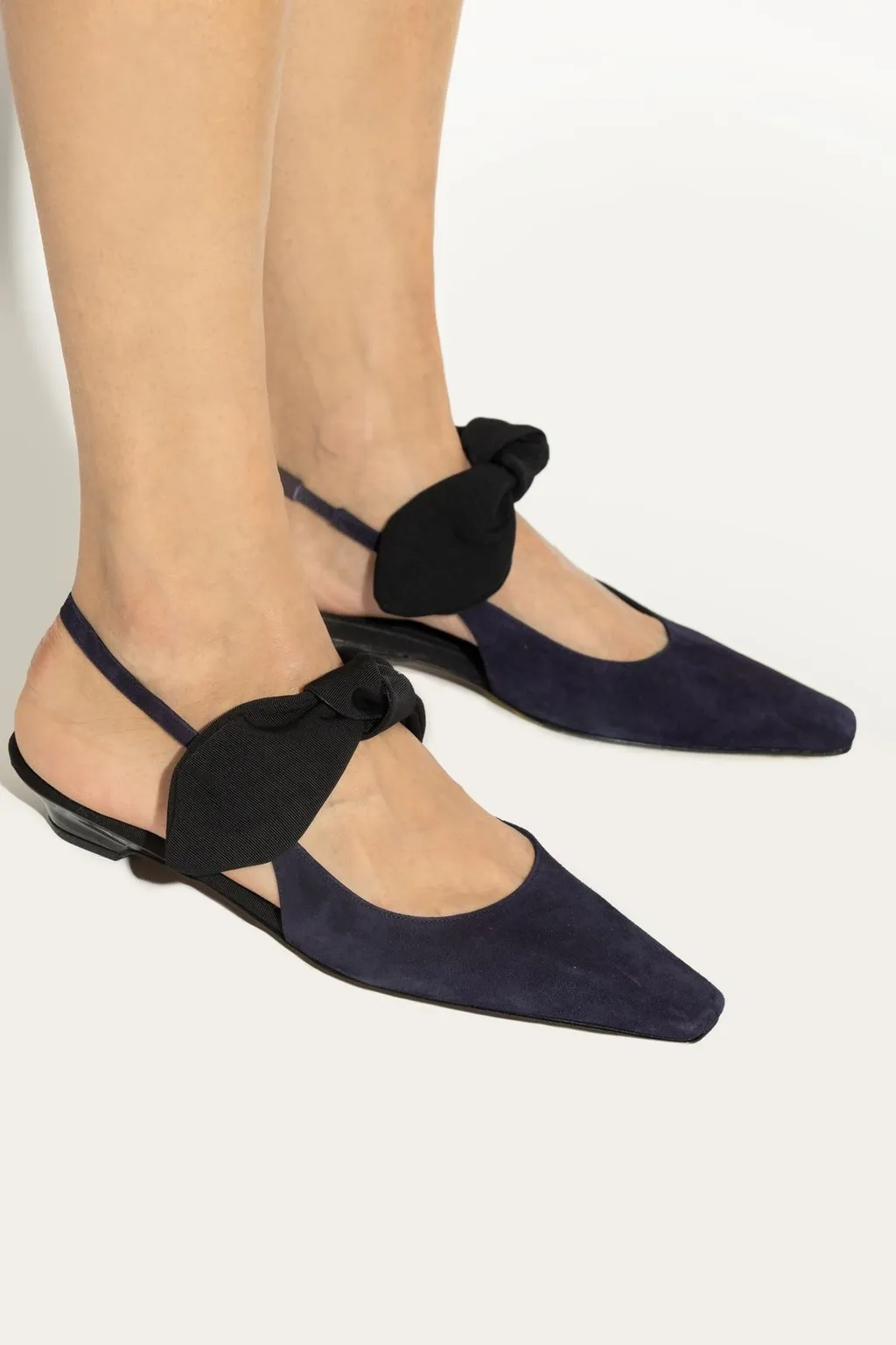 Neous Uba Bow-Detail Flat Shoes