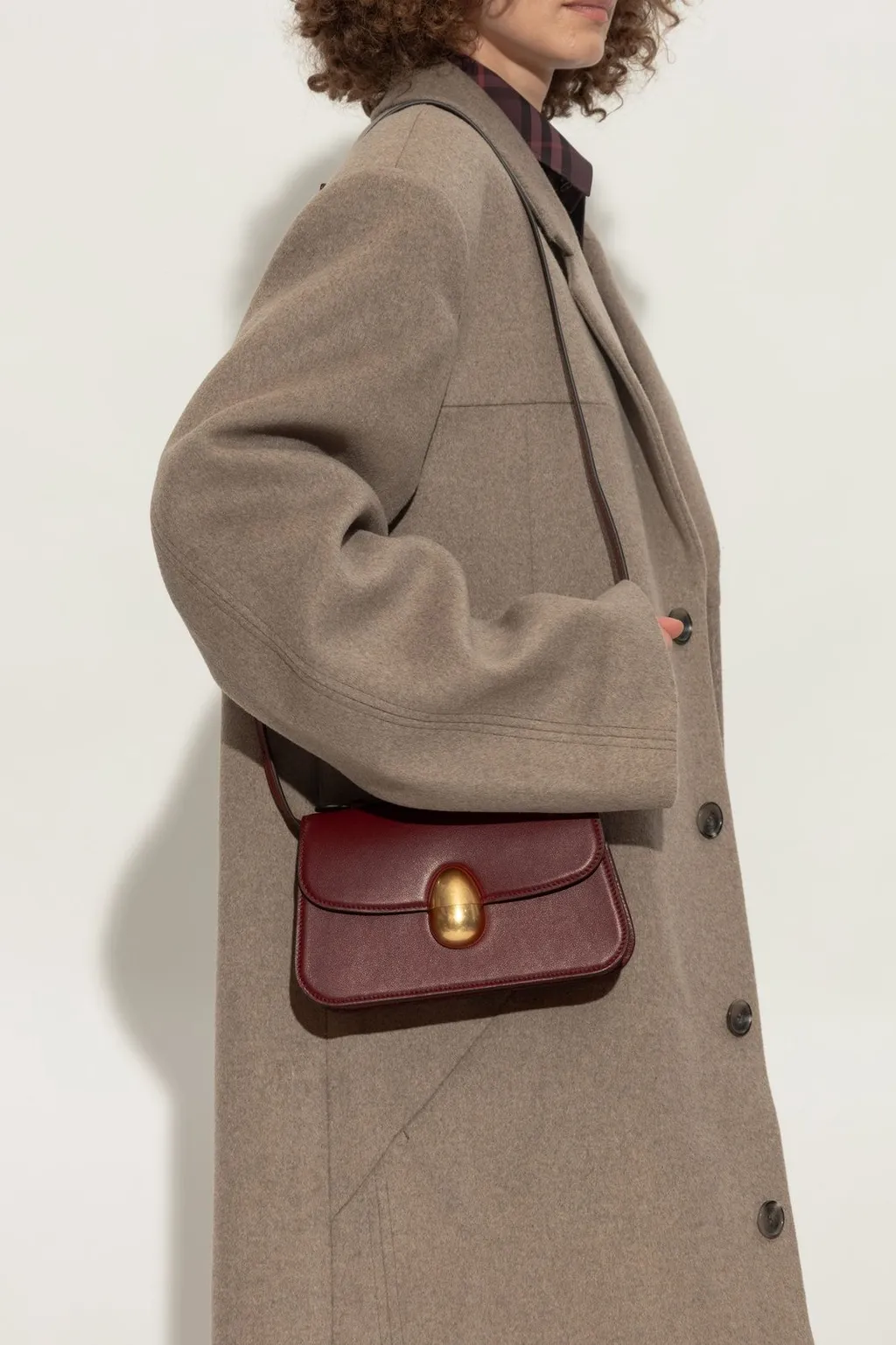 Neous Phoenix Clasp Shoulder Bag