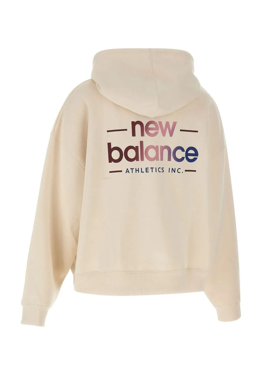 New Balance Logo-Embroidered Drawstring Hoodie