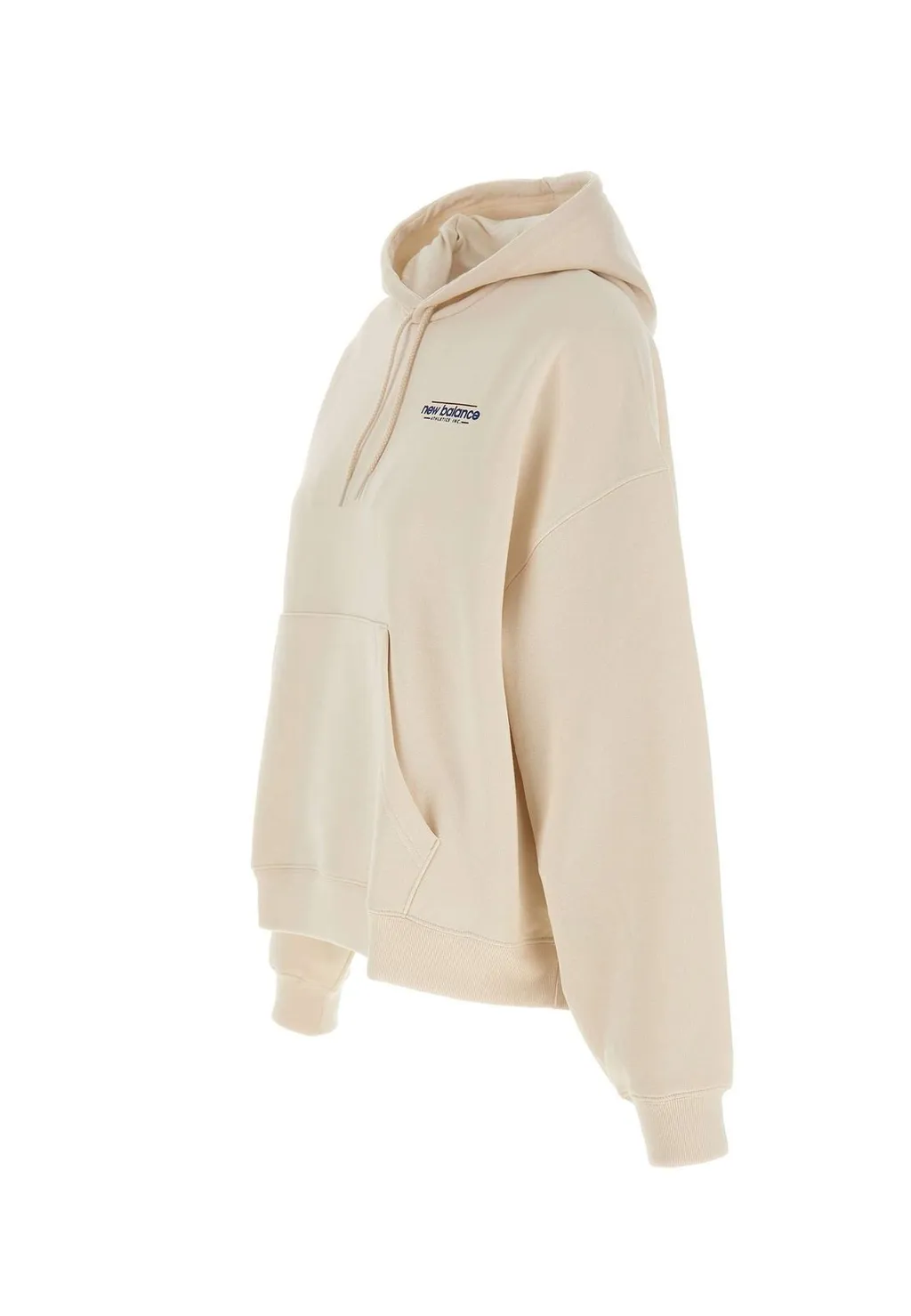 New Balance Logo-Embroidered Drawstring Hoodie