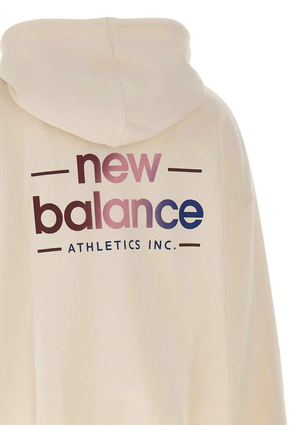 New Balance Logo-Embroidered Drawstring Hoodie
