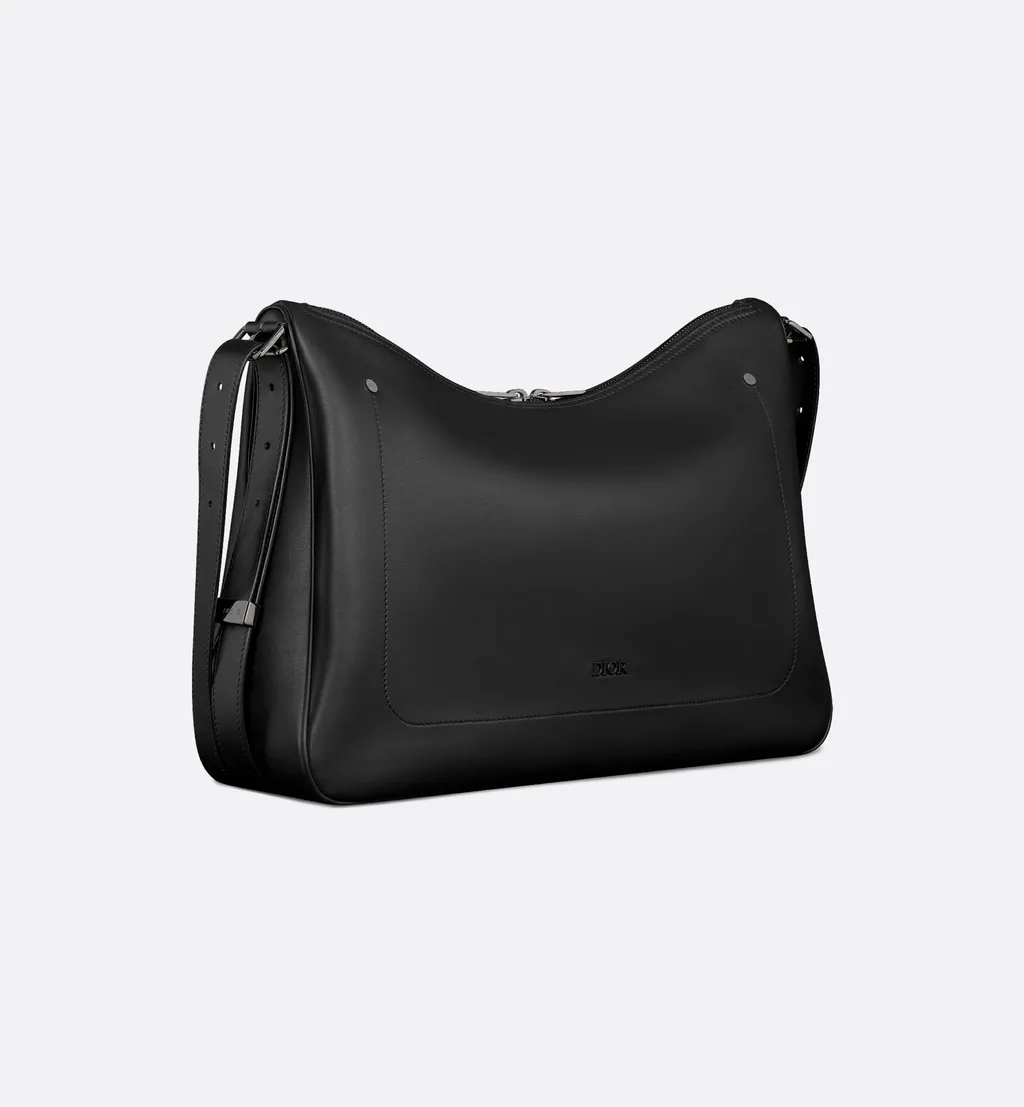 Large Dior Slider Zipped Hobo Bag