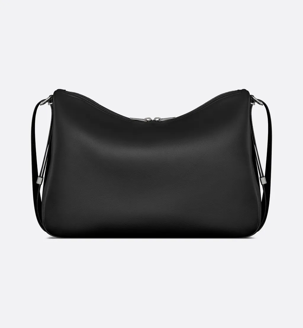 Large Dior Slider Zipped Hobo Bag